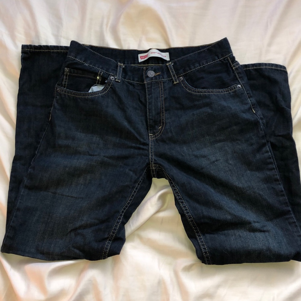 dark blue waist 29 length 29 Levi’s jeans